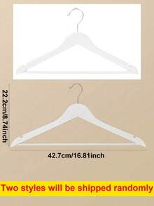 20 piezas Juego de perchas de madera delgadas, con hombros acanalados, percha para pantalones, ganchos giratorios 360°, material de madera de abedul, adecuado para colgar correas y abrigos, blanco nube, secadora, estante de almacenamiento de armario, percha multiusos para pantalones, percha para bufandas y corbatas, estante de almacenamiento de pantalones para el hogar - Multicolor - Ver 10