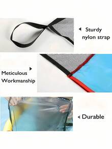 Comfortable Mesh Pool Chair Pad, Pool Foam Chair Net, Pool Foam Chair Seat Pad Net, U-Shaped Seat Pool Net Chair Cover, Portable Swimming Pole Net Bag, Adult Pool Lounge Chair. This Pool Equipment Allows You To Float And Relax Easily In The Summer. Note: This Link Only Includes The Fabric, Not The Floating Pole. - A - View 5