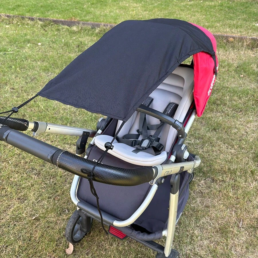 Baby Stroller Sun Shade, Infant Pram Sunshade Canopy, Stroller UV Protection Cover, Summer Sunscreen Cloth - Multicolor - View 1