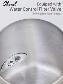 shoxil 1个不锈钢长嘴滴漏咖啡壶，适用于家庭、办公室和咖啡馆 - 咖啡壺 - 查看 3