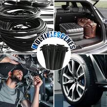 Hebilla de amarre de cable de nailon multifuncional con orificio pasante, universal para tablero de motor, tablero de hojas, expansión de maletero, tornillo - A - Ver 9