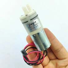 JYPDM-1 Micro 370 DC12V 5W Bomba de agua autocebante - bomba de diafragma para riego de jardín, acuario, mesa deé, proyecto de bricolaje VKIP - Mini bomba de agua - Ver 2