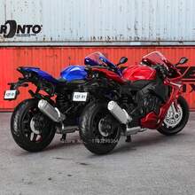 MSZ 1:18 YZF-R1 motocicleta coche en miniatura de aleación coche de juguete para niños modelo de motocicleta fundida a presión C8RG - 1-18 YZF-R1 - Ver 6