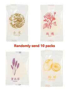 30/20/10pcs Long-Lasting Fragrant Deodorizer, Suitable For Bathroom, Bedroom, Closet, Car And Home Toilet, Solid Round Air Freshener - Multi Scents - View 12