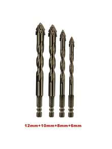 7件套 3-12mm 4刃偏心陶瓷、玻璃、大理石、混凝土、不锈钢干钻钻头 - A - 查看 10