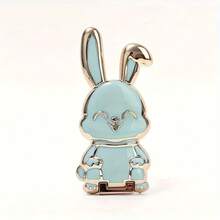1pc Rabbit Shaped Phone Case With Adhesive Back, Kickstand, Desk Stand, Creative Design For Men And Women - Multicolor - View 10