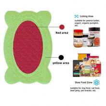 1PC Dog Slow Food Pad Bone Silicone Pet Licking Pad Mat Placemats Pet Supplies Feeding Dog Cats Dogs Supplies - 500ml - View 3