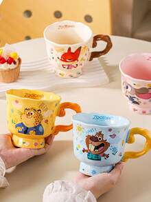 Disney Judy Hopps  Official Mug - High Quality Home Twisted Cup, Women/Couples Gift, Birthday Present - Multicolor - View 3