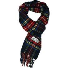 Scottish Stewart Tartan Plaid Luxurious Winter Scarf Soft Cashmere Feel 72"X12", Scottish Heritage Holiday Gift - 綠/藍格子 - 查看 5