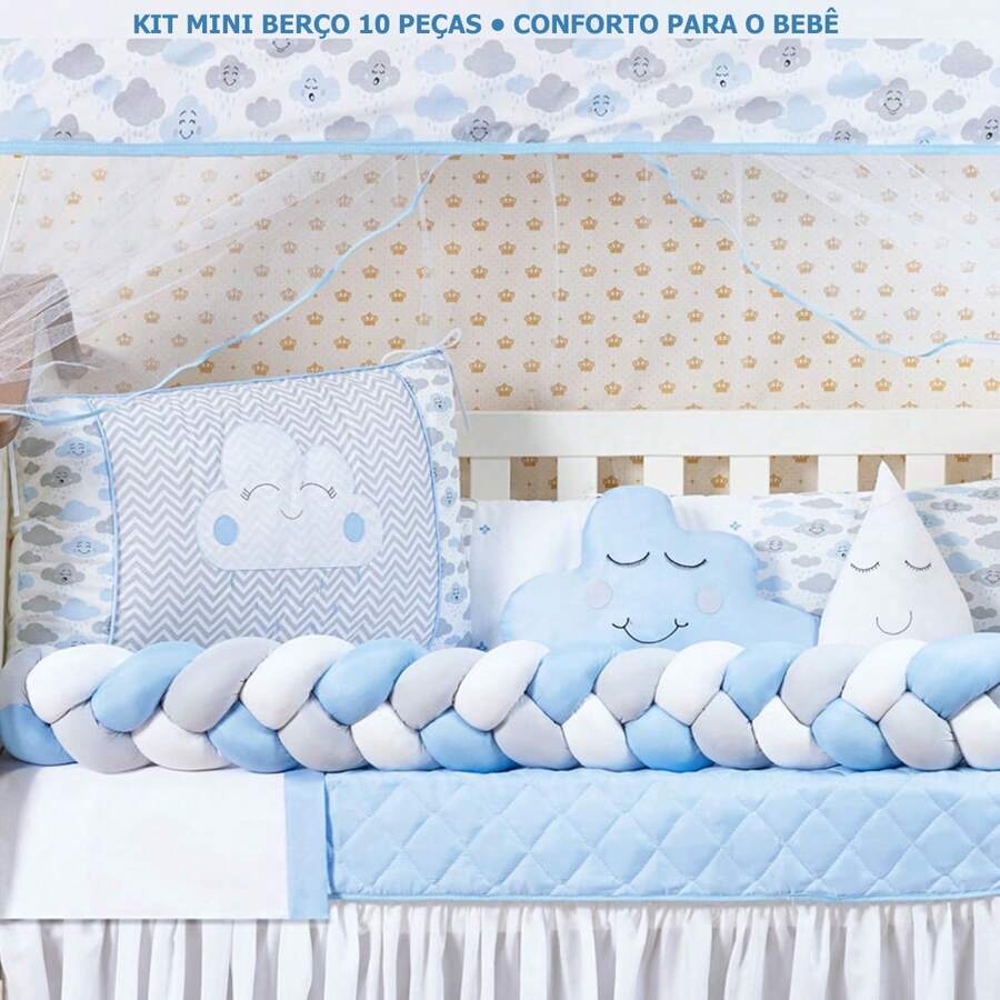 Rain of Love Baby Baby & Kid's Bedding Sets - Màu xanh lam - Xem 1