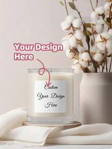 Customized Labels, Candle Stickers - Square Waterproof Stickers With Any Designed Image, Logo, Text, Personalized Thank You Labels, Unique Ideal Gift For Women, Friends, Sons, Daughters - Multicolor - View 3