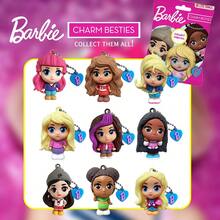 Mattel 芭比官方授权盲盒钥匙扣（1个）-3D泡沫盲盒人偶包夹&挂件拉链钥匙圈背包配件收藏礼品- - 彩色 - 查看 5