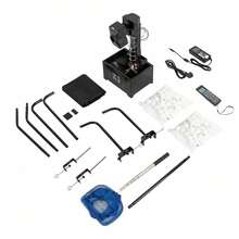 Automatic Training Table Tennis Ping Pong Ball Pitching Machine W/ 100*Balls+Net - Black - View 11