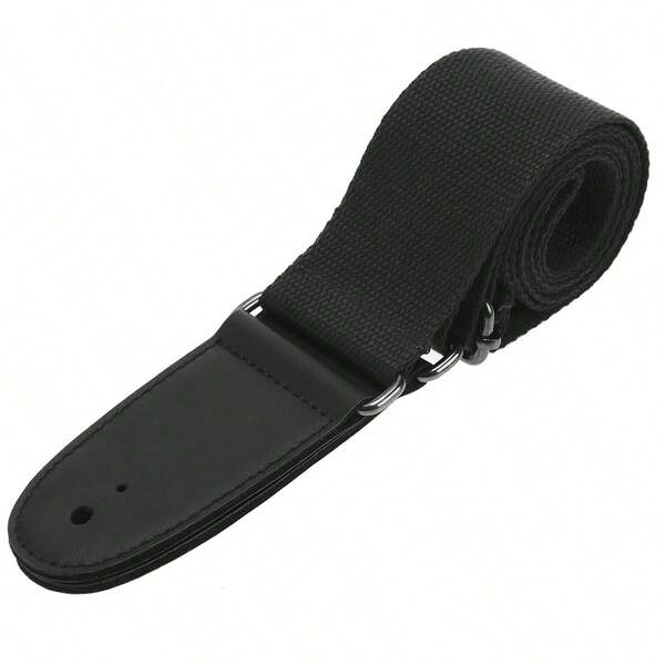 Correia Alça Preta Para Instrumentos De Cordas Ajustável Reforçada