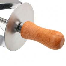 For Making Croissant Bread Dough Pastry Rolling Cutter Baking Tool Stainless Steel - Apricot - View 9