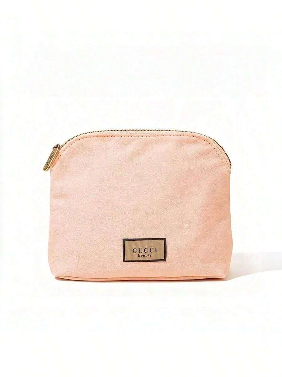 Gucci Minimalist Creative & Affordable Luxury Cosmetic Bag Travel Organizer - Baby Pink - View 1