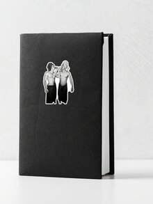 激情对决主题照片贴纸 - Shane & Ilya “沐浴后” 唯美贴纸，热门 BookTok 冰球爱情周边，适用于 Kindle、笔记本电脑和手机壳 - 彩色 - 查看 6