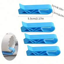 4/8件套钻石画工具画布夹 DIY十字绣钻石刺绣全钻画布夹专用卷布刺绣夹。适用于办公室和日常使用。美观实用，方便快捷。 - 彩色 - 查看 1