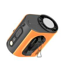 1pc Portable Air Conditioner Fan 2-In-1 Neckband & Desk Fan - 2026 New High-Speed Personal Cooler With LED Display, 3600mAh Rechargeable Battery, Hands Free Wearable For Camping, Travel, Night Work - Multicolor - View 10