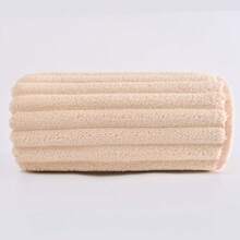 1/2pcs Coral Fleece Towel Set, Quick Drying Face Towel, Gift Beach Towel, Soft And Absorbent Hand Towel For Home, Kitchen, Bathroom, 2X Absorbency - No Shedding, No Pilling - Apricot - View 2