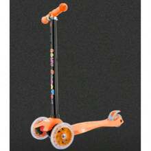 4-Wheel Folding Kick Scooter - Multicolor - View 2