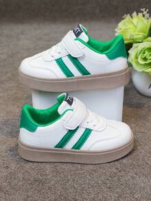 2026 Spring/Autumn New 1 Pair Unisex Kids/Youth White Casual Sneakers, Multi-Functional Versatile Suitable For All Seasons - Green - View 8