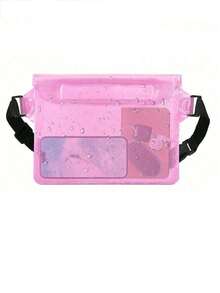 2件装防水腰包,大容量防水手机袋,夏季户外运动防水包,三重密封防水腰包,户外运动沙滩手机保护套,游泳潜水保护套,返校必备,防水包,沙滩包,沙滩配件,适用于划船、游泳、浮潜、皮划艇、海滩、水上乐园等场合,可用作手机壳和钱包,适合度假、泳池活动 - 彩色 - 查看 15