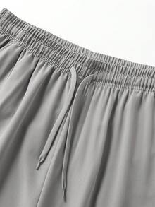 Quần dài nam nhẹ, thoáng khí, tiện dụng cho du lịch, hoạt động ngoài trời, thể thao thường ngày, phù hợp cho mùa xuân và mùa hè. - Màu Xám nhạt - Xem 8