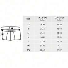 1-Pack Men's Novelty Shorts, Leopard Print Digital Print, Polyester Elastic Fabric, Quick-Dry And Breathable, Sports Casual Boxer Briefs For Men - Black - View 2