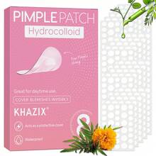 800片面部护理贴，遮盖瑕疵和痘痘，温和不刺激，舒适透气材质，不含酒精，透明遮盖 - 彩色 - 查看 1