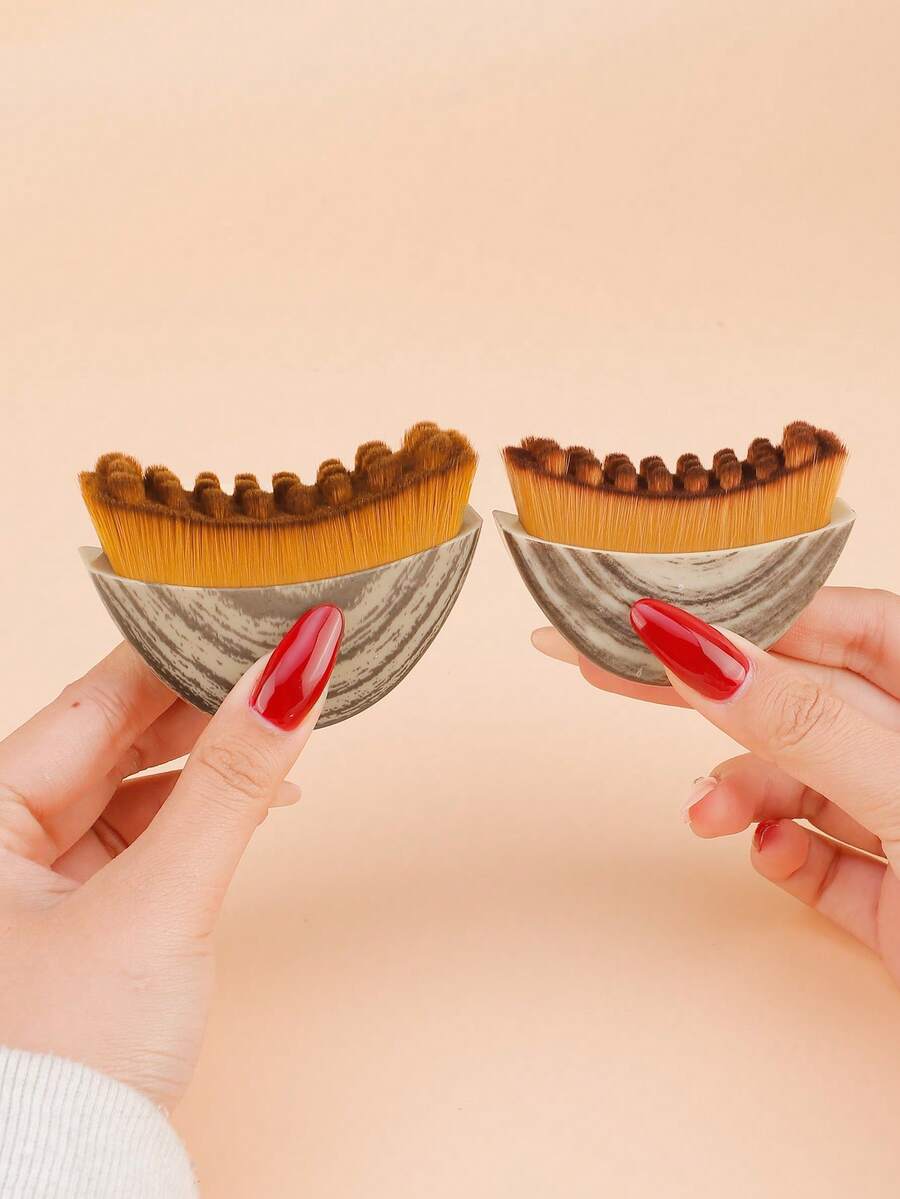 1 件淋巴面部刷，用于面部、下巴和下颌线淋巴引流按摩的干刷工具，精确塑造肌肤轮廓，减少浮肿、黑眼圈、缓解疲劳、提亮肤色，符合人体工程学设计、美容、护肤产品、水疗、自我护理、护肤工具、面部护理、美容师用品、按摩、面部按摩工具、面部滚轮