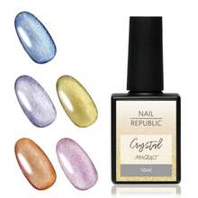 ファッションNAILREPUBLIC マグネット ジェル 10ml マグネットネイル クリスタルマグネット ジェルネイル ボトルタイプ 全5色 ハートマグ マグネット ジェルネイル マグジェル キラキラ ギャラクシーネイル #69 - 69 - チェックする 3