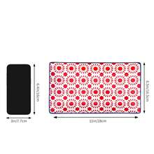 2pcs 11"X6.5" Rectangular Ceramic Serving Trays, Microwave/Dishwasher/Oven , Glossy Glaze Finish, Geometric Sun Pattern, Smooth Rounded Edges, Versatile For Sushi, Desserts, Appetizers, Afternoon Tea, Dining, Parties, All Seasons - Multicolor - View 11