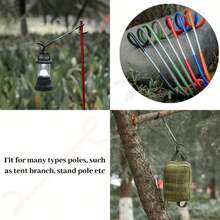 1pc Large Capacity Portable Tent Storage Bag - With Pocket & Zipper Closure, Suitable For Camping, Hiking, Tent Storage, Outdoor Accessory - A - View 4