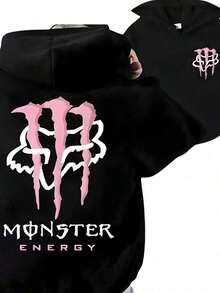 Dirt Bike Motorcycle Cross-Country Race Fox Racing Monster Energy Ink Pink Off-Road Vehicle Hoodie T-Shirt Dirtbike Clothing Men Women Boys Girls SCar Unisex LORA Archer2025 - 黑色 - 查看 13