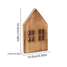 1 pièce Ornement décoratif en bois de style minimaliste du Moyen-Orient, décoration d'intérieur chaleureuse - étagère, vitrine, décoration pour maison d'hôtes/hôtel - Multicolore - Voir 22