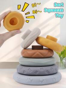 蒙特梭利嬰兒玩具 軟膠積木 堆疊建構趣味玩具 適合 6-12 個月大嬰兒 軟質嬰兒玩具 感官玩具 堆疊軟積木 嬰兒啃咬玩具 新生兒禮物 嬰兒玩具 幼兒玩具 嬰兒必需品 洗澡玩具 1 歲嬰兒玩具 嬰兒配件 旅行玩具 6 個月大嬰兒玩具 洗澡玩具 新生兒必需品 - 無尾熊軟膠疊疊 - 查看 5