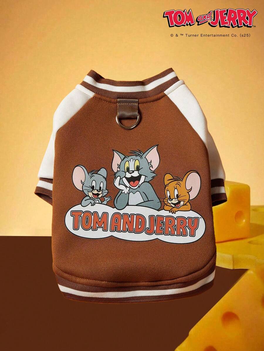 TOM & JERRY X PETSIN 1 st husdjurströjor i khaki - Kaki - Visa 1