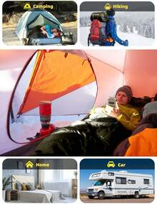 Saco de dormir para momia, de -20 a 16 ° F Extreme 3 a 4 estaciones para adultos, clima frío, cálido y lavable, para senderismo, viajes y actividades al aire última intervensión - -9,4 °C-verde - Ver 11