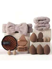 Complete Eye Makeup Brush Set, Including Eyeshadow Brush, Makeup Tools And Neutral Eyeliner Brush. (Travel Essential, Adult Christmas Stocking Stuffer, Nail Art Accessories), Makeup Brush Set, Makeup Brush Set, Makeup Brush Set, Complete Makeup Set, Makeup Brush Set, Complete Makeup Set, Makeup Brush Set, Makeup Brush Set, Makeup Gift Set, Set - Multicolor - View 2