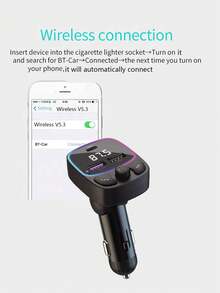 3.1A Multi-Function Car Charger & MP3 Player - A - View 5