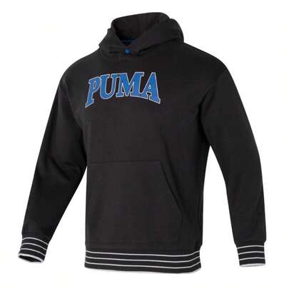  Unisex Soft Sweatshirt, PUMA SQUAD Sweatshirt DK, Minimalist & Comfortable For Daily, Outdoor, Sports & Leisure Wear, 682921-01