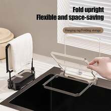 Suction Cup Sink Strainer & Drainer Basket With Shelf, Detachable Mesh Bag For Kitchen Sinks Organizing Food Waste - Multicolor - View 10