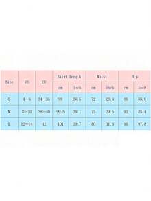 Women's Dot Print Long Skirts Fashionable Casual Low Rise Flowy Going Out Midi Skirt - White - View 9