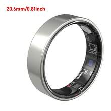 Smart Ring Fitness Tracker Workout Smart Ring, Steps, Distance, Sleep Tracking, Sports Tracking Device, Suitable For Men And Women - Silver - View 11