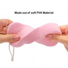 1/3pcs Exfoliating Bath Sponge, Alcohol-Free Body Scrubber, Exfoliating Massage Bath Sponge, Deep Cleansing Bath Brush, Home Scrub Cleaning Sponge - Fish Scales - View 4