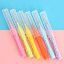 MyAoKuE-Up 20 Pcs/Box Of Mini Eyebrow Brushes, Disposable Eyelash Brushes, Eyebrow And Eyelash Cleaning Brushes. The Bristles Are Soft And Natural, Used For Extending And Lifting Eyelashes. - Multicolor - View 4