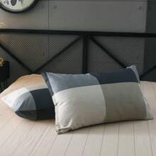 Queen Comforter Set Lightweight Modern Style Checkered Pattern Comforter For Boys Men, 1 Geometric Comforter And 2 Pillow Shams, All SeasonQueen Size - Queen00Checkered - View 4