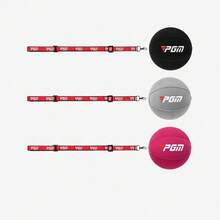 1pc PGM Inflatable Golf Ball, Suitable For Golf Training Device, Portable Swing Arm Corrector, Posture Assist Corrector, Training Accessories, Golf Accessories - Rose Red - View 4