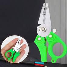 1pc Mini Wire Stripper Multifunctional Wire Stripping Pliers, Home Improvement DIY Auto Repair Tool, Wire Cutter Crimper - Mini Wire Strippers - View 1